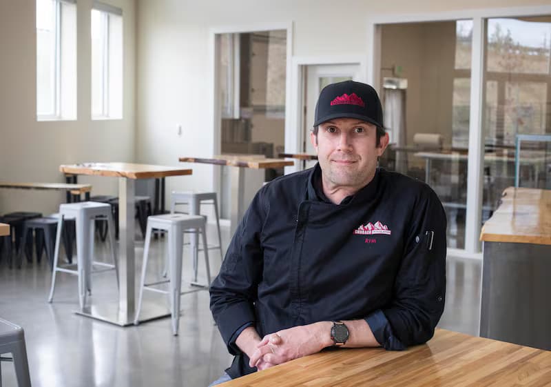 Ryan at Chugach Chocolates